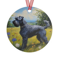 Kerry Blue Terrier Metal Ornaments