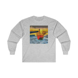 Cocktails at Sea Ranch Unisex Cotton Long Sleeve Tee