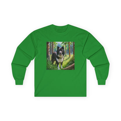 Karelian Bear Dog Unisex Classic Cotton Long Sleeve Tee