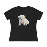 Bichon Frise Women's Relaxed Fit Cotton Tee