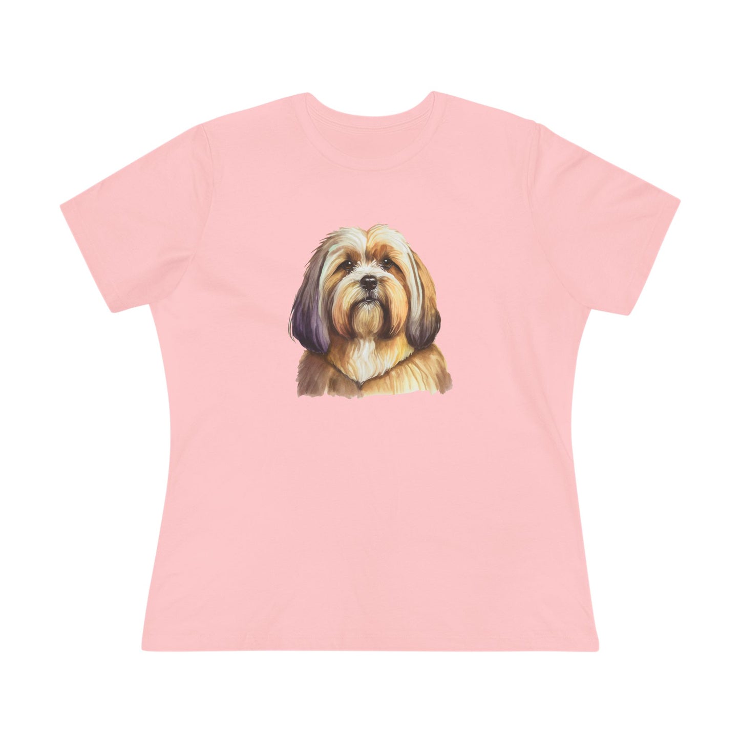Lhasa Apso Women's Relaxed Fit Cotton Tee