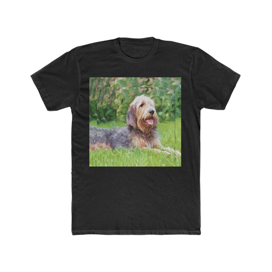 Otterhound - --  Men's Fitted Cotton Crew Tee