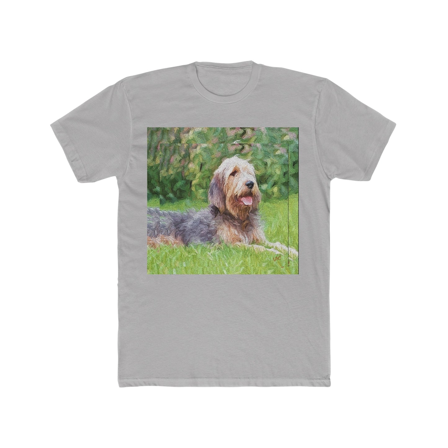 Otterhound - --  Men's Fitted Cotton Crew Tee