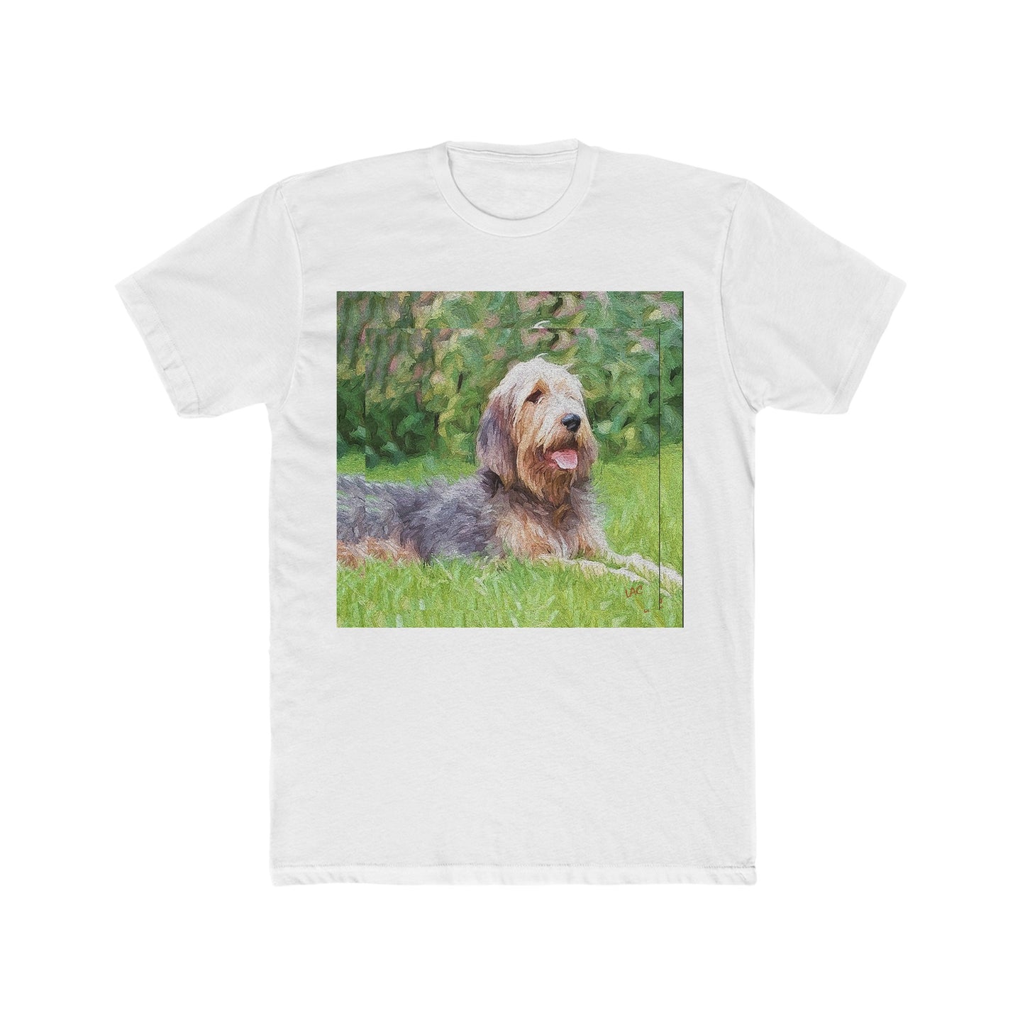 Otterhound - --  Men's Fitted Cotton Crew Tee