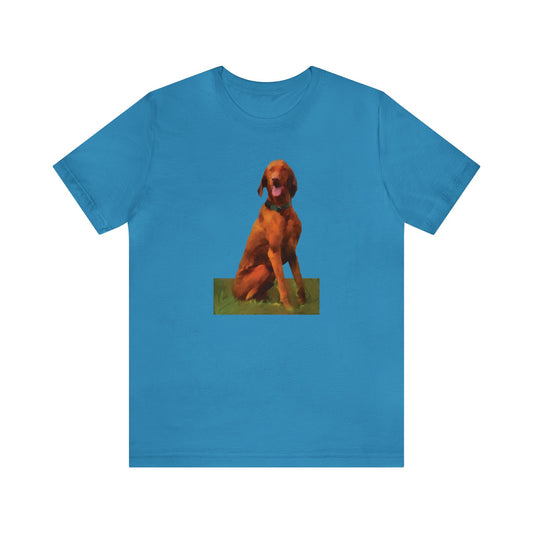 Vizsla 'Waiting For The Bride ' -  Classic Jersey Short Sleeve Tee