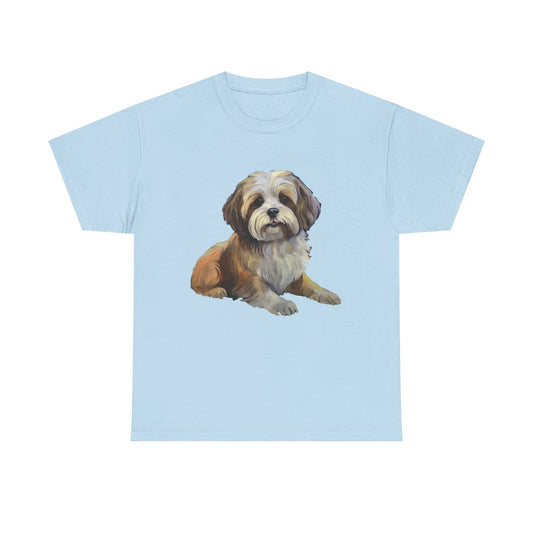 Lhasa Apso - Unisex Heavy Cotton Tee