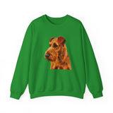 Irish Terrier 'Jocko' Unisex 50/50 Crewneck Sweatshirt