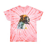 Boxer 'Cooper' Unisex Cotton Tie-Dye Tee - Cyclone Delight