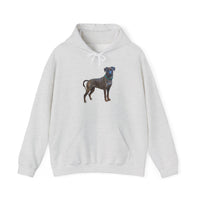 Treeing Tennessee Brindle  Unisex 50/50 Hooded Sweatshirt