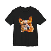 Red Heeler - Australian Cattle Dog Unisex Jersey Short Sleeve Tee