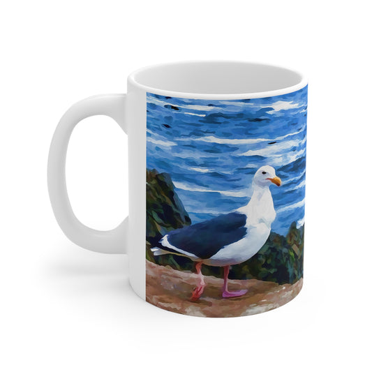 Bodega Seagull - Ceramic Mug 11oz