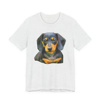 Dachshund 'Doxie #2' Unisex Jersey Short Sleeve Tee