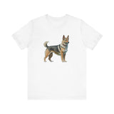 Swedish Vallhund  Unisex Jersey Short Sleeve Tee