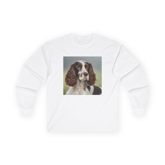 French Spaniel #2 - Classic Cotton Long Sleeve Tee
