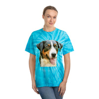 Appenzeller Sennenhund Unisex Cotton Tie-Dye Tee, Cyclone