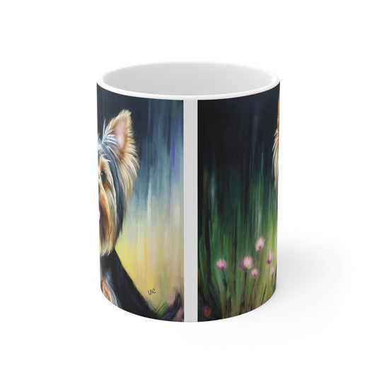 Yorkie #3 Ceramic Mug 11oz