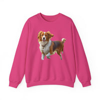 Nederlandse Kooikerhondje Unisex 50/50 Crewneck Sweatshirt