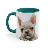 French Bulldog '#2' Ceramic Accent Coffee Mug, 11oz