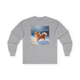 Finnish Spitz  -  Unisex Classic Cotton Long Sleeve Tee