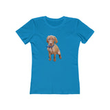 Vizsla 'Augie' Women's Slim Fit Ringspun Cotton T-Shirt