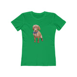 Vizsla 'Augie' Women's Slim Fit Ringspun Cotton T-Shirt