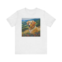 Golden Retriever Classic Jersey Short Sleeve Tee