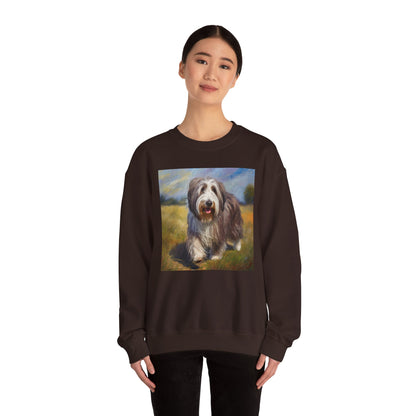 Bearded Collie Charm Crewneck Sweatshirt