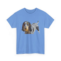 Bluetick Coonhound Unisex Heavy Cotton Tee