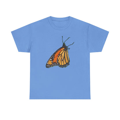 Monarch Butterfly 'Ann Butterfly' Unisex Heavy Cotton Tee
