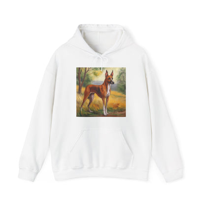 Azawakh 'Tuareg Sloughi' Unisex 50/50 Hooded Sweatshirt