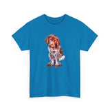 German Short Hair Pointer 'Benny' Unisex Heavy Cotton Tee