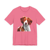 Brittany Spaniel 'Gunner' Unisex Jersey Short Sleeve Tee