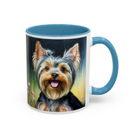 Yorkshire Terrier - Ceramic Accent Coffee Mug (11, 15oz)