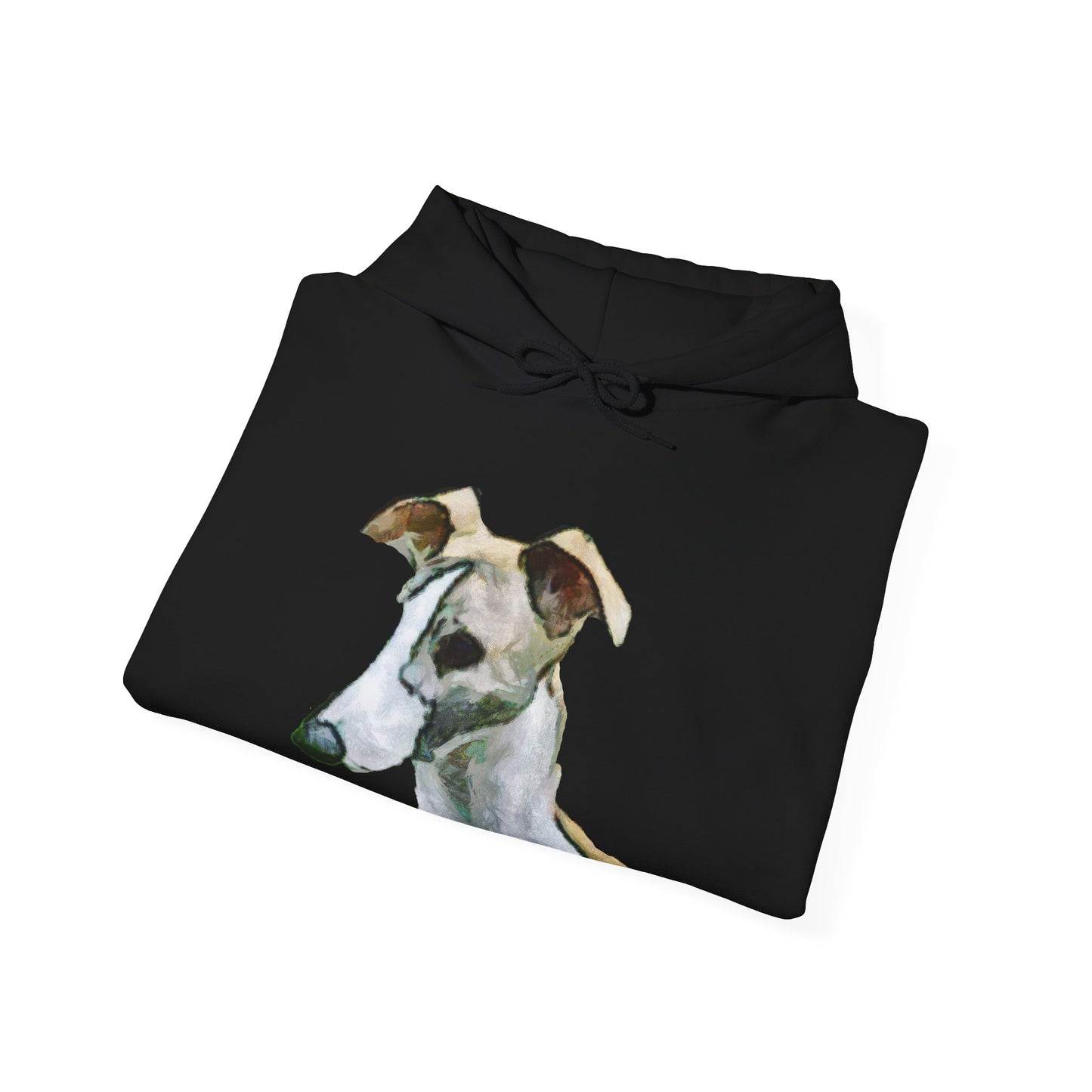 Whippet Unisex 50/50 Hoodie: Cozy Bliss for All
