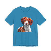 Brittany Spaniel 'Gunner' Unisex Jersey Short Sleeve Tee