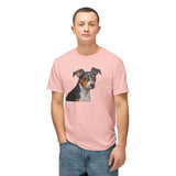 Teddy Roosevelt Terrier Unisex Pre-shrunk Cotton T-shirt