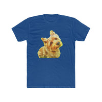 Norwich Terrier - --  Men's Fitted Cotton Crew Tee