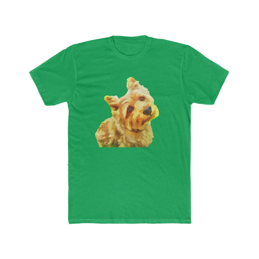 Norwich Terrier - --  Men's Fitted Cotton Crew Tee