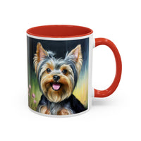 Yorkshire Terrier - Ceramic Accent Coffee Mug  - 2 sizes