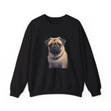 Pug - Unisex 50/50 Crewneck Sweatshirt