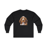 Basset Fauve de Bretagne Cotton Long Sleeve Tee