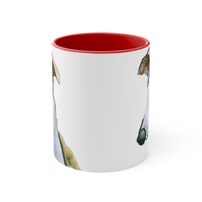 Whippet Accent Coffee Mug, 11oz