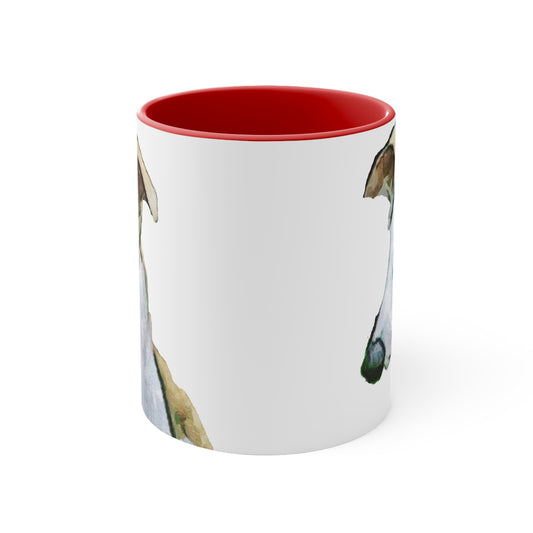 Whippet Accent Coffee Mug, 11oz