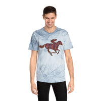 Race Horse Unisex Cotton Color Blast T-Shirt