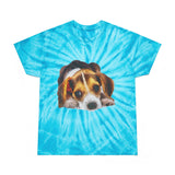 Beagle 'Daisy Mae' Unisex Cotton Tie-Dye Tee, Cyclone