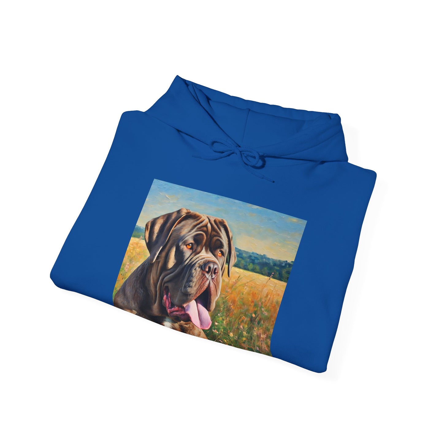 Neapolitan Mastiff 50/50 Hooded Sweatshirt