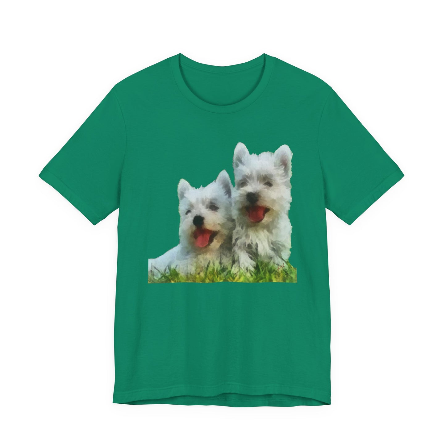 West Highland Terrier - Westie - Unisex Jersey Short Sleeve Tee