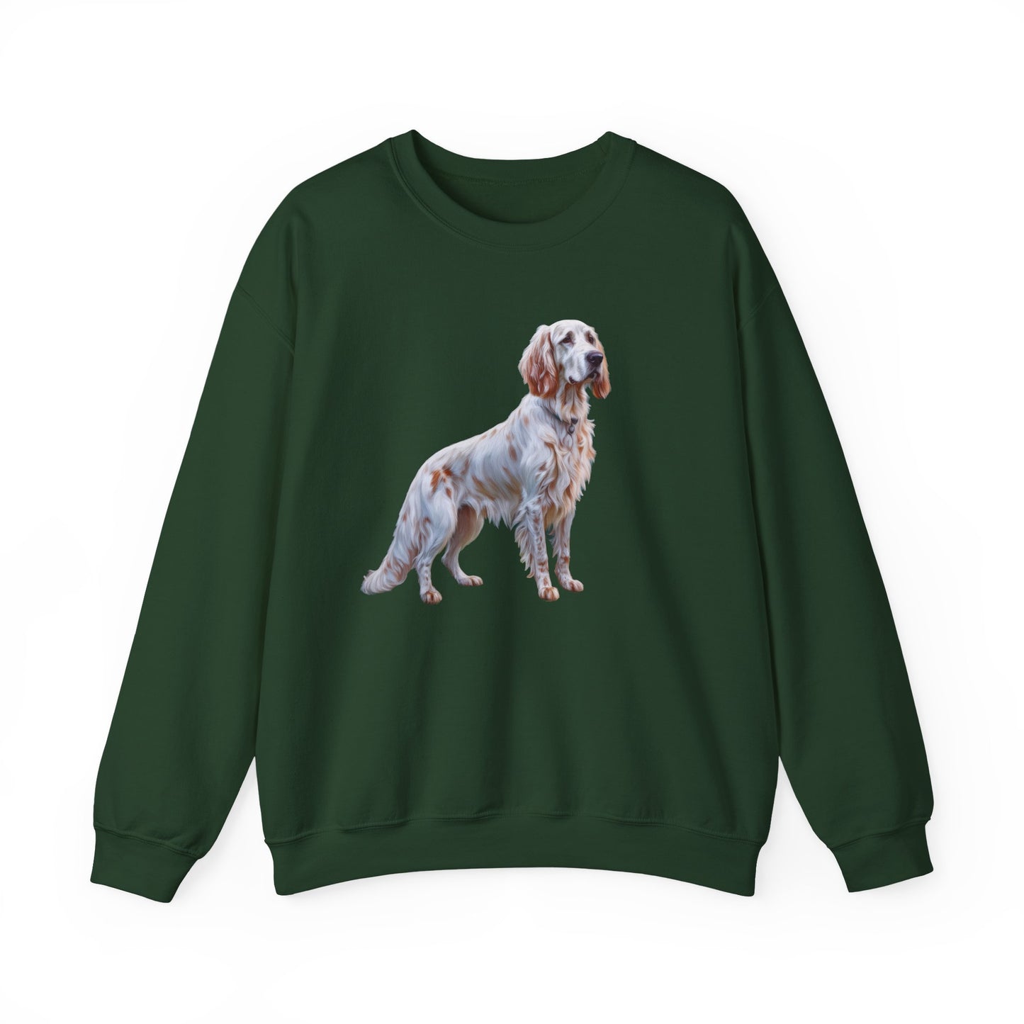 English Setter #2 - Unisex 50/50 Crewneck Sweatshirt