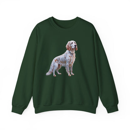 English Setter #2 - Unisex 50/50 Crewneck Sweatshirt