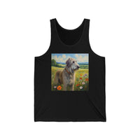 Irish Wolfhound - Unisex Jersey Tank